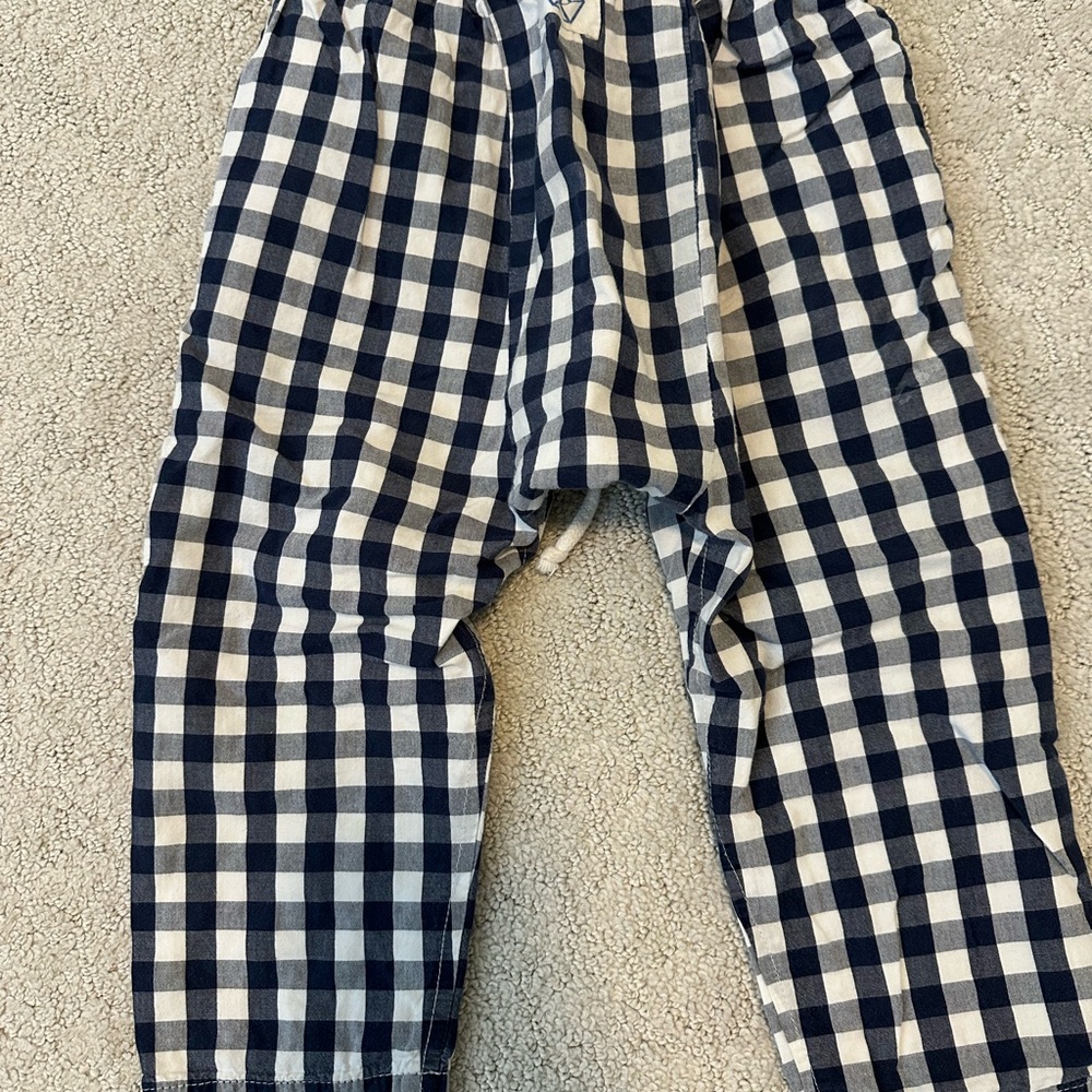 Kids Checkered Casual Pants - Picture 3 of 3